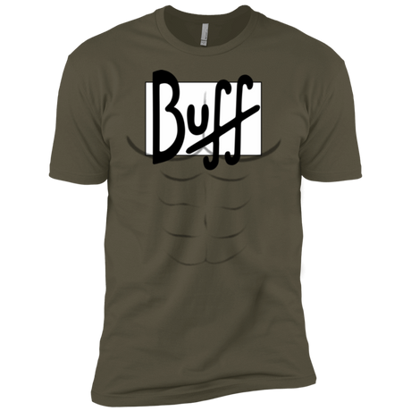 T-Shirts Military Green / X-Small Buff Men's Premium T-Shirt