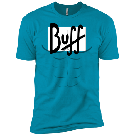 T-Shirts Turquoise / X-Small Buff Men's Premium T-Shirt