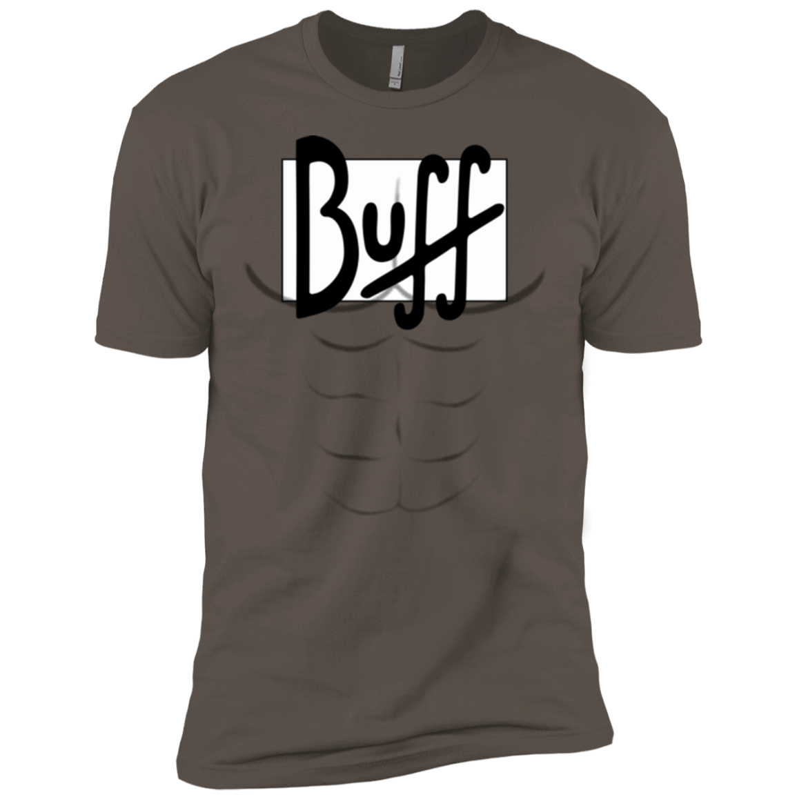 T-Shirts Warm Grey / X-Small Buff Men's Premium T-Shirt