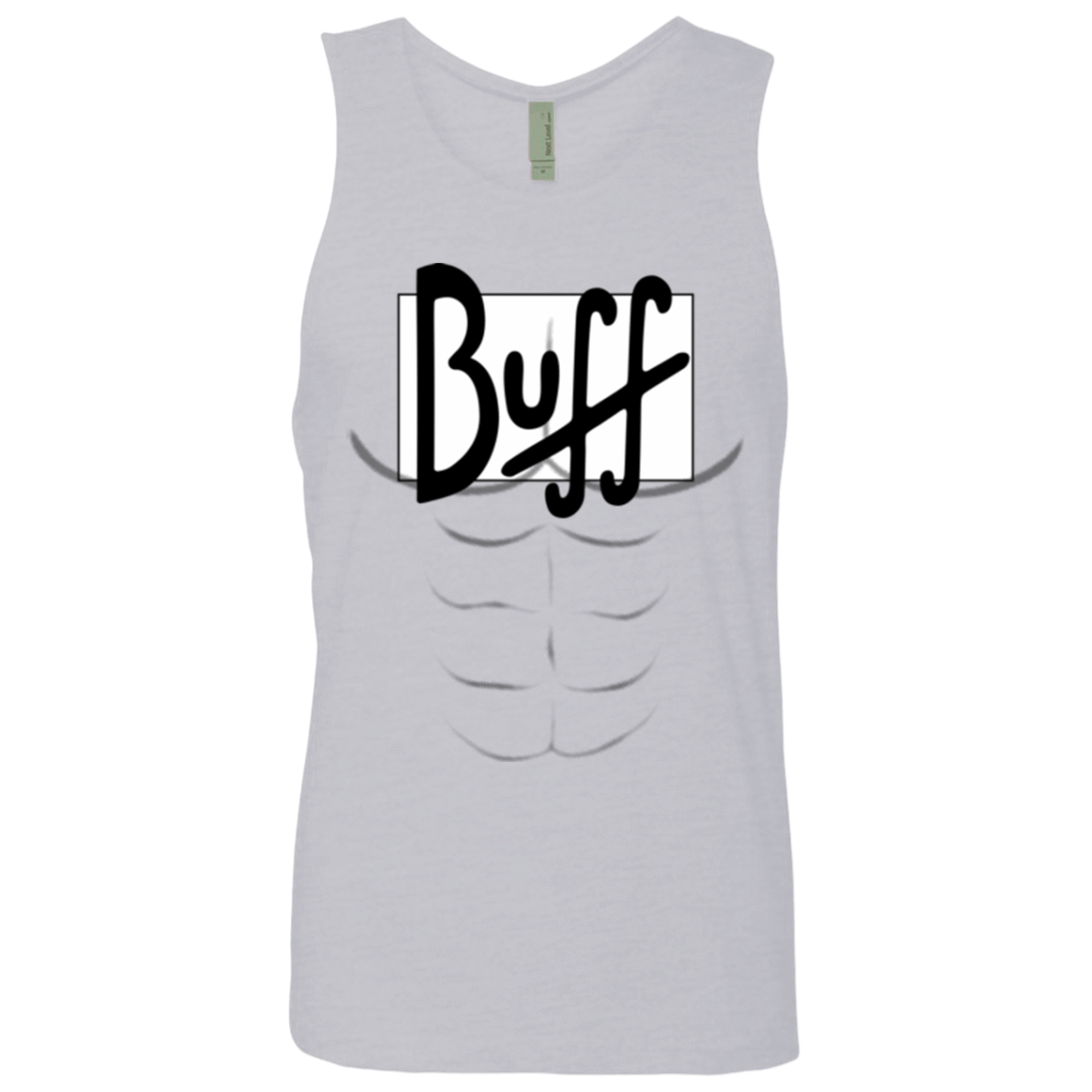 T-Shirts Heather Grey / Small Buff Men's Premium Tank Top