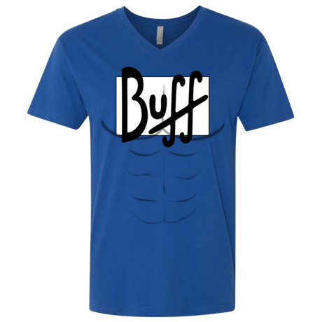 T-Shirts Royal / X-Small Buff Men's Premium V-Neck