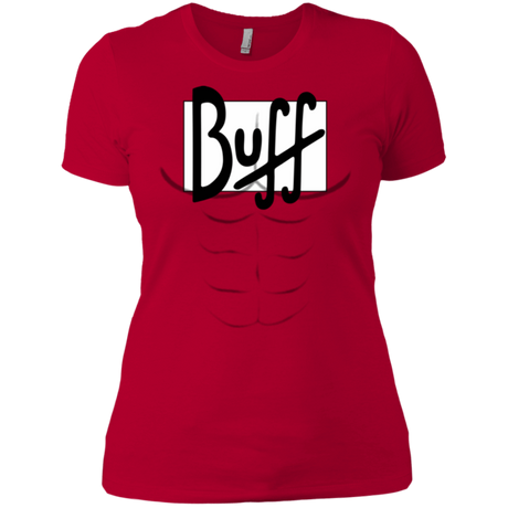 T-Shirts Red / X-Small Buff Women's Premium T-Shirt