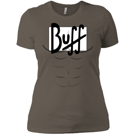 T-Shirts Warm Grey / X-Small Buff Women's Premium T-Shirt