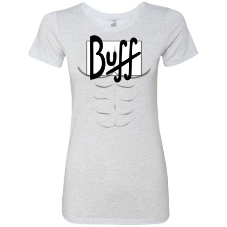 T-Shirts Heather White / Small Buff Women's Triblend T-Shirt