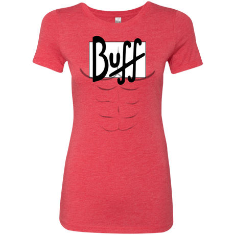 T-Shirts Vintage Red / Small Buff Women's Triblend T-Shirt