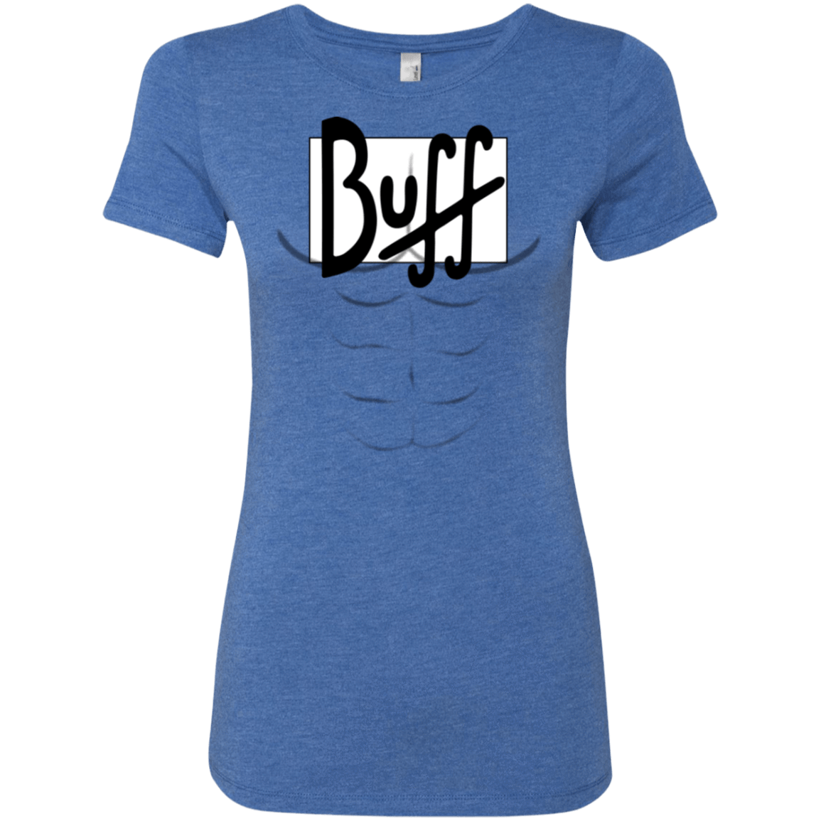 T-Shirts Vintage Royal / Small Buff Women's Triblend T-Shirt