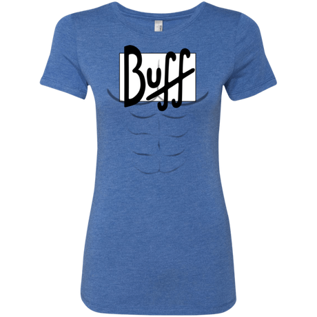 T-Shirts Vintage Royal / Small Buff Women's Triblend T-Shirt