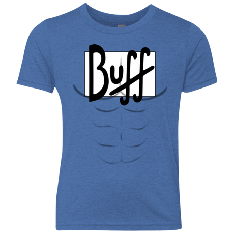 T-Shirts Vintage Royal / YXS Buff Youth Triblend T-Shirt