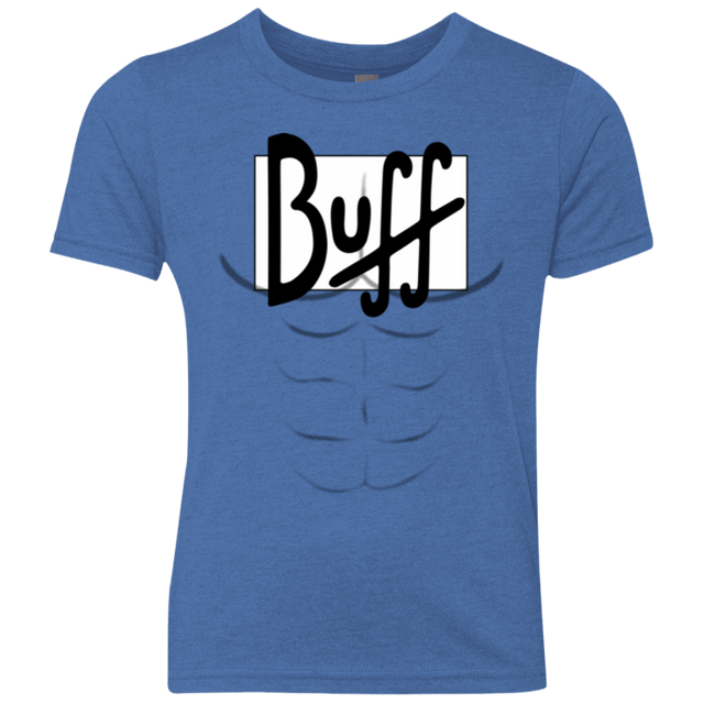 T-Shirts Vintage Royal / YXS Buff Youth Triblend T-Shirt