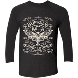 T-Shirts Vintage Black/Vintage Black / S Buffalo Bills Body Lotion Men's Triblend 3/4 Sleeve