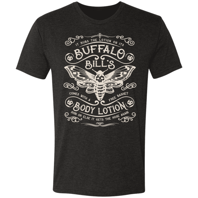 T-Shirts Vintage Black / S Buffalo Bills Body Lotion Men's Triblend T-Shirt