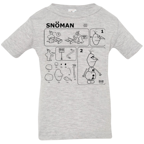 T-Shirts Heather / 6 Months Build a Snowman Infant Premium T-Shirt