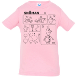 T-Shirts Pink / 6 Months Build a Snowman Infant Premium T-Shirt