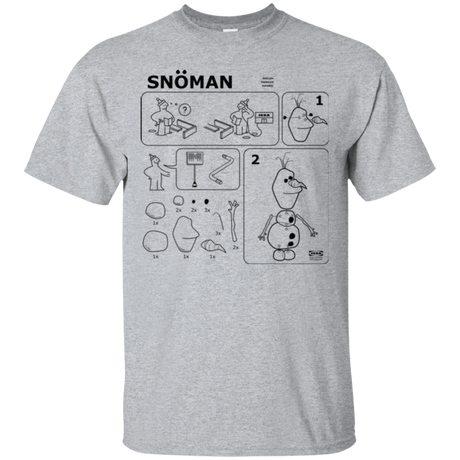 T-Shirts Sport Grey / Small Build a Snowman T-Shirt