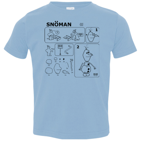 T-Shirts Light Blue / 2T Build a Snowman Toddler Premium T-Shirt