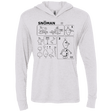 T-Shirts Heather White / X-Small Build a Snowman Triblend Long Sleeve Hoodie Tee