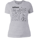 T-Shirts Heather Grey / X-Small Build a Snowman Women's Premium T-Shirt
