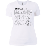 T-Shirts White / X-Small Build a Snowman Women's Premium T-Shirt