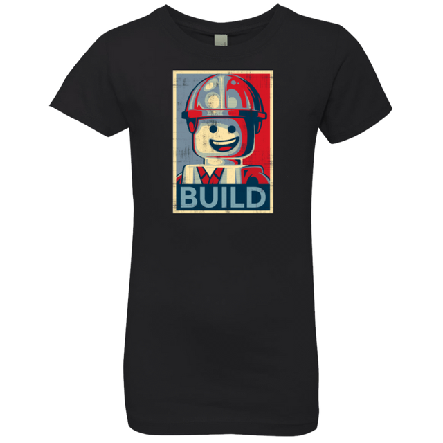 T-Shirts Black / YXS Build Girls Premium T-Shirt