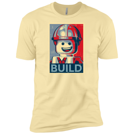 T-Shirts Banana Cream / X-Small Build Men's Premium T-Shirt
