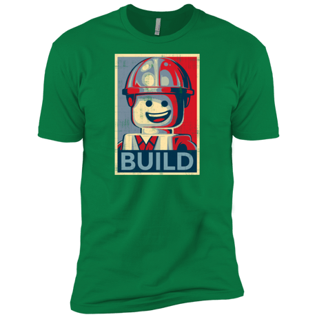 T-Shirts Kelly Green / X-Small Build Men's Premium T-Shirt
