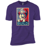 T-Shirts Purple / X-Small Build Men's Premium T-Shirt