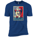 T-Shirts Royal / X-Small Build Men's Premium T-Shirt