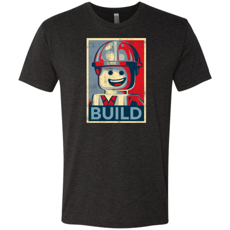 T-Shirts Vintage Black / Small Build Men's Triblend T-Shirt