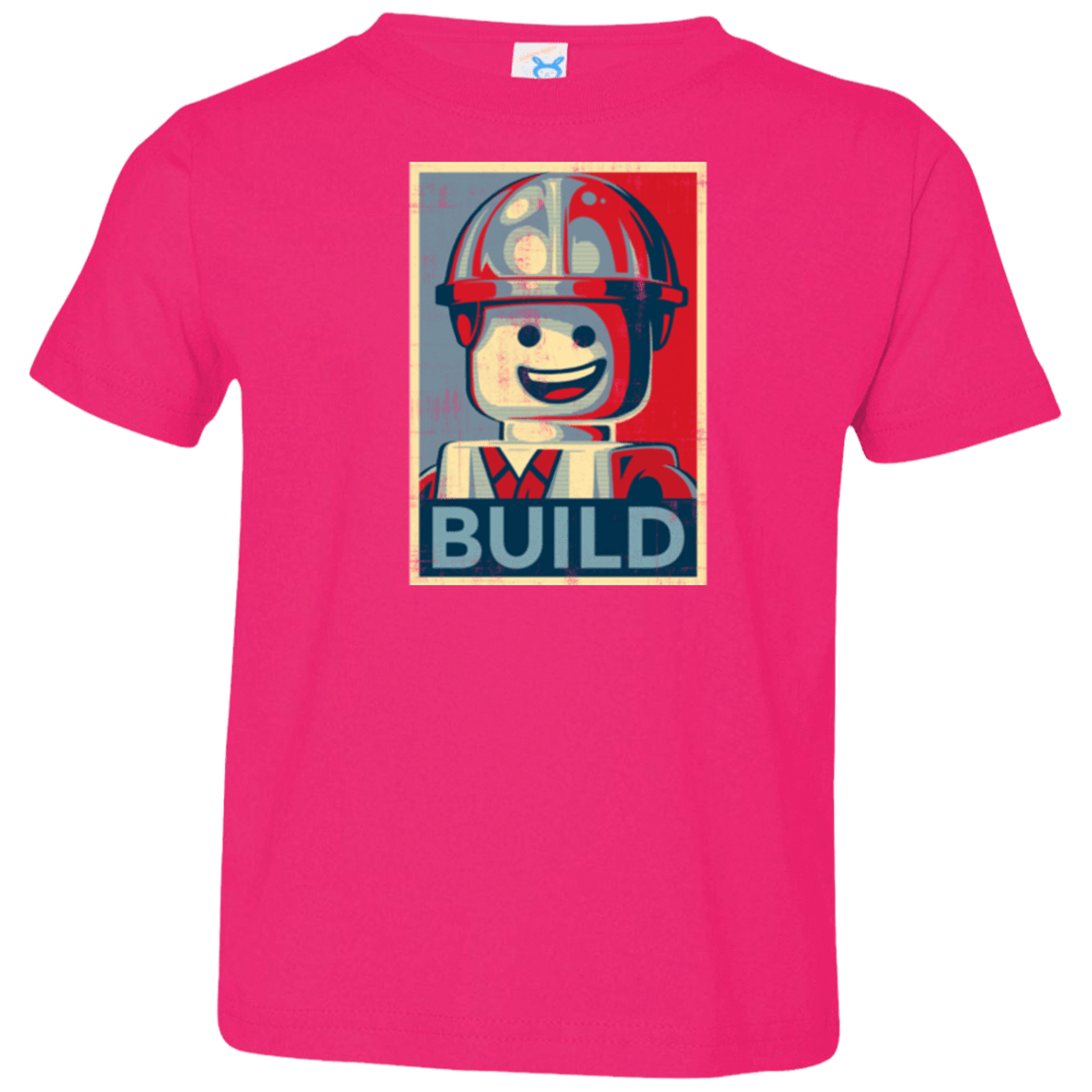 T-Shirts Hot Pink / 2T Build Toddler Premium T-Shirt