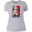 T-Shirts Heather Grey / X-Small Build Women's Premium T-Shirt
