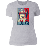 T-Shirts Heather Grey / X-Small Build Women's Premium T-Shirt