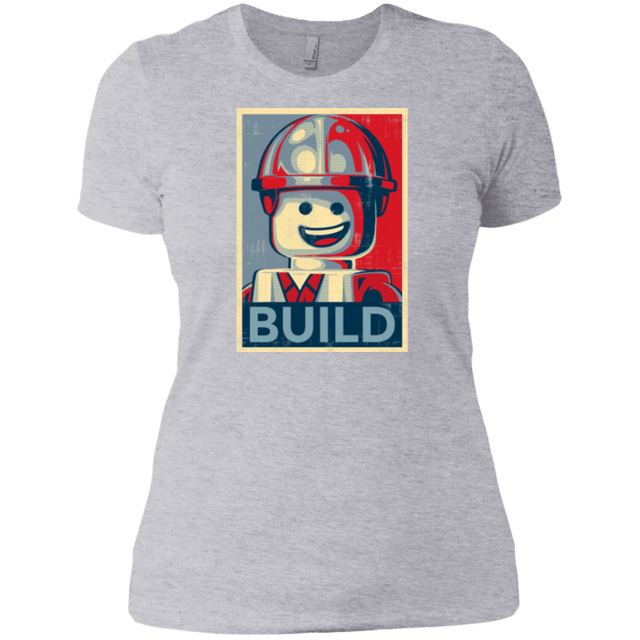 T-Shirts Heather Grey / X-Small Build Women's Premium T-Shirt