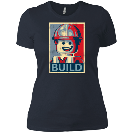 T-Shirts Indigo / X-Small Build Women's Premium T-Shirt