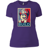T-Shirts Purple / X-Small Build Women's Premium T-Shirt