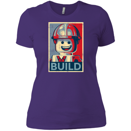 T-Shirts Purple / X-Small Build Women's Premium T-Shirt