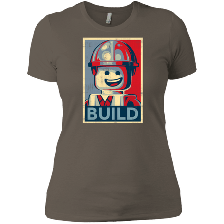 T-Shirts Warm Grey / X-Small Build Women's Premium T-Shirt