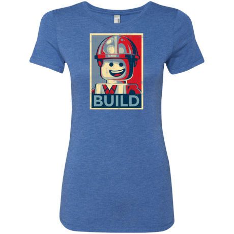 T-Shirts Vintage Royal / Small Build Women's Triblend T-Shirt
