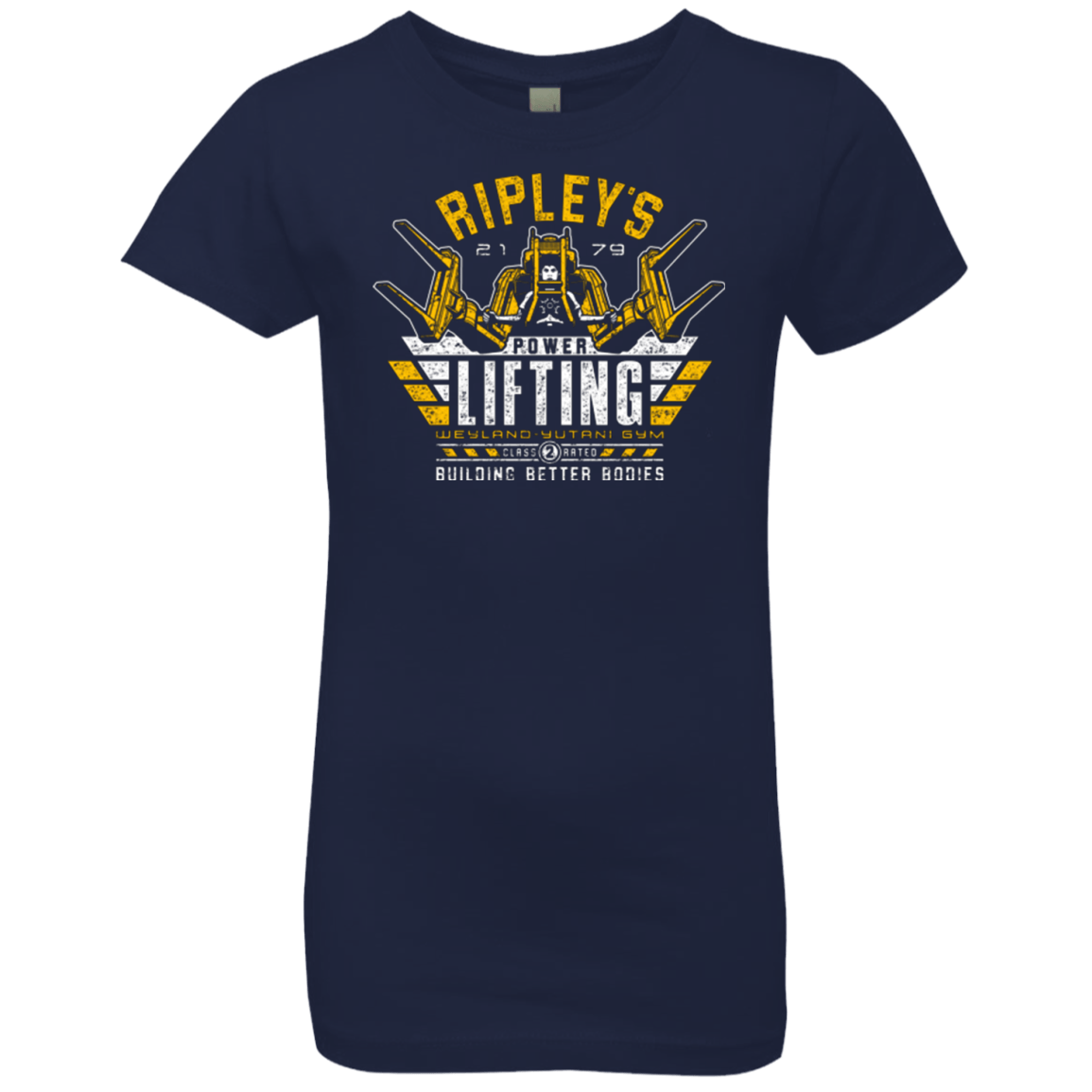 T-Shirts Midnight Navy / YXS Building Better Worlds (1) Girls Premium T-Shirt