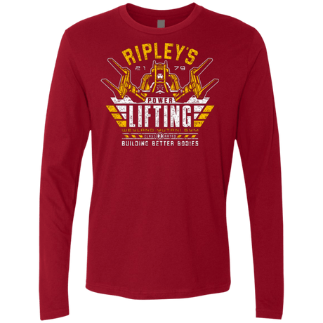 T-Shirts Cardinal / Small Building Better Worlds (1) Men's Premium Long Sleeve