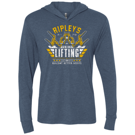 T-Shirts Indigo / X-Small Building Better Worlds (1) Triblend Long Sleeve Hoodie Tee