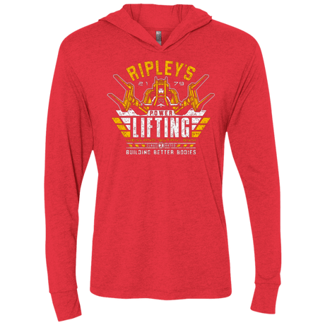 T-Shirts Vintage Red / X-Small Building Better Worlds (1) Triblend Long Sleeve Hoodie Tee