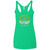 T-Shirts Envy / X-Small Building Better Worlds (1) Women's Triblend Racerback Tank