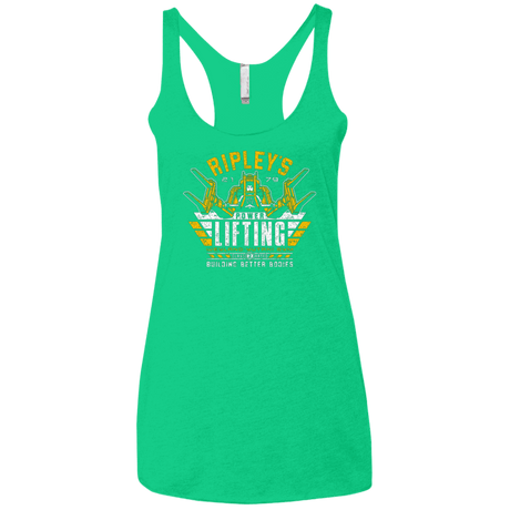 T-Shirts Envy / X-Small Building Better Worlds (1) Women's Triblend Racerback Tank