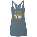 T-Shirts Indigo / X-Small Building Better Worlds (1) Women's Triblend Racerback Tank
