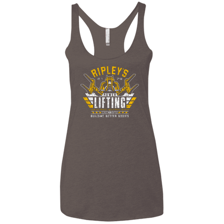T-Shirts Macchiato / X-Small Building Better Worlds (1) Women's Triblend Racerback Tank