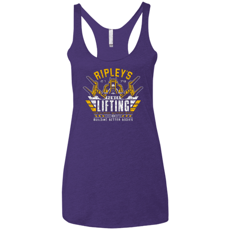 T-Shirts Purple / X-Small Building Better Worlds (1) Women's Triblend Racerback Tank