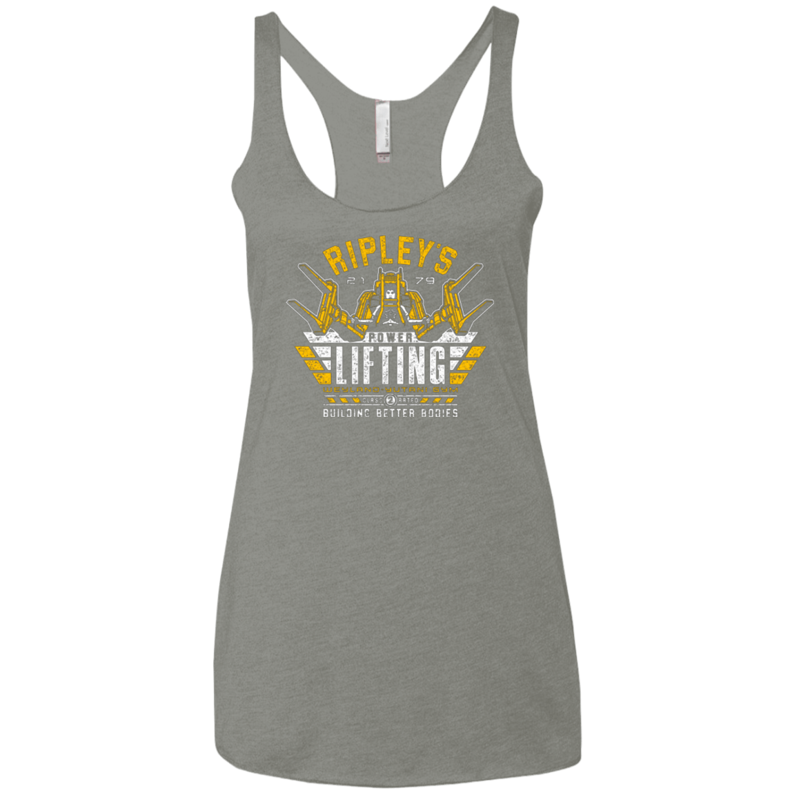 T-Shirts Venetian Grey / X-Small Building Better Worlds (1) Women's Triblend Racerback Tank