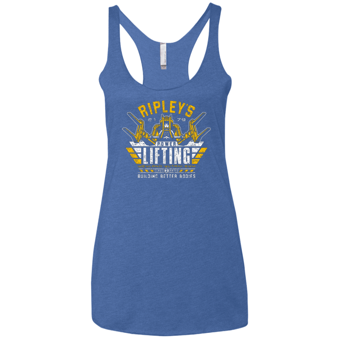 T-Shirts Vintage Royal / X-Small Building Better Worlds (1) Women's Triblend Racerback Tank