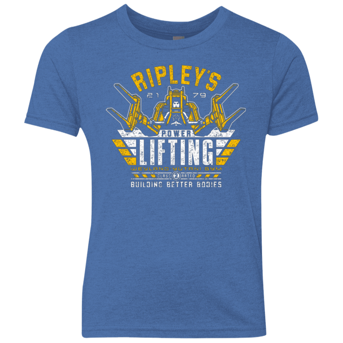 T-Shirts Vintage Royal / YXS Building Better Worlds (1) Youth Triblend T-Shirt