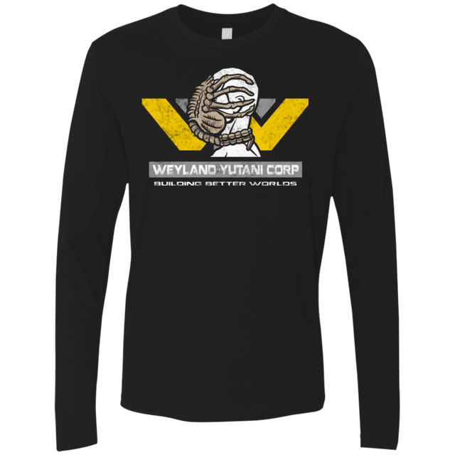 T-Shirts Black / Small Building Better Worlds Men's Premium Long Sleeve